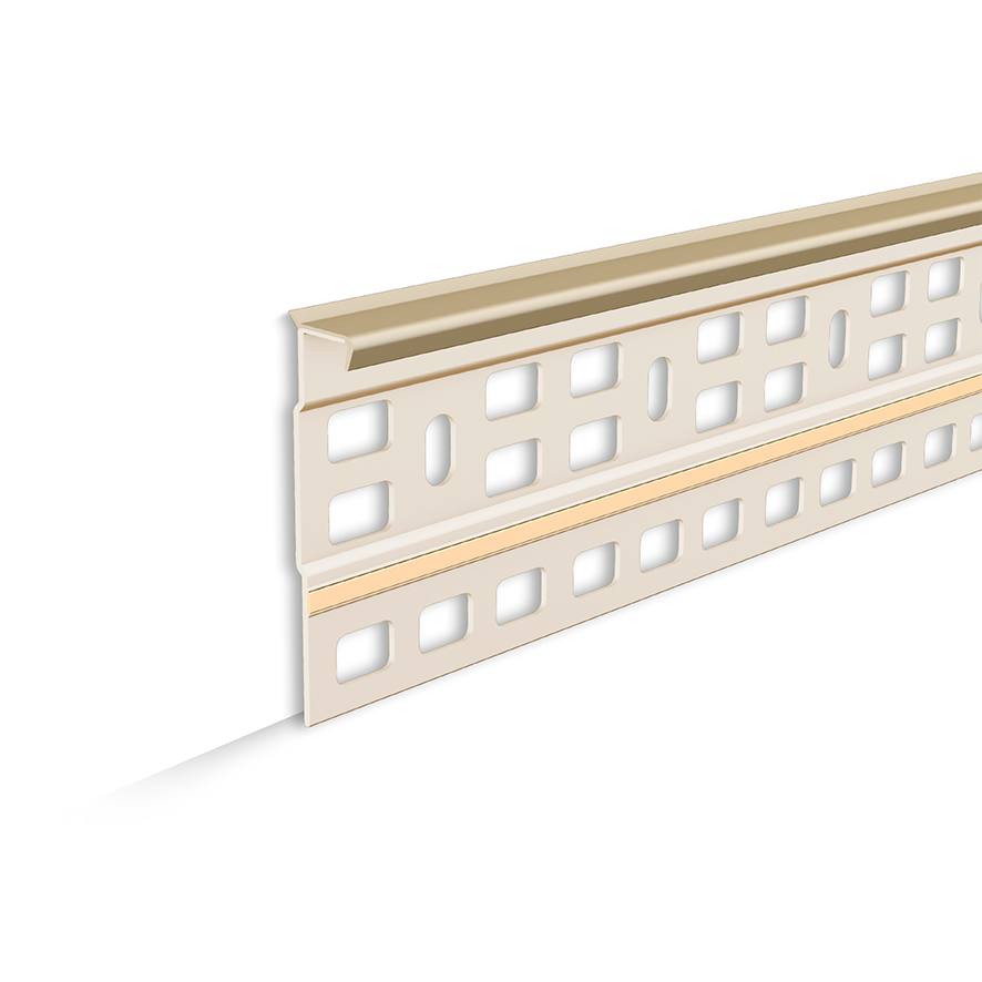 Fluted skirting boards