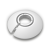 Universal pipe rosette Ø16-22mm "Ideal", 001 White