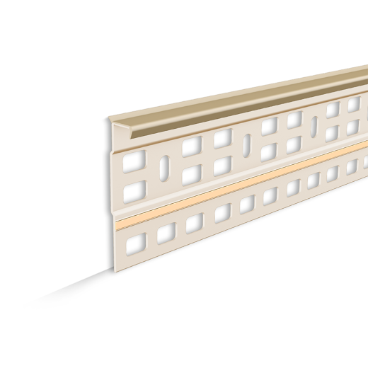 Skirting board for carpet 2,2m "Ideal", 012 Beige