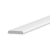 Plastic platband 40mm 2,2m "Ideal", 001 White
