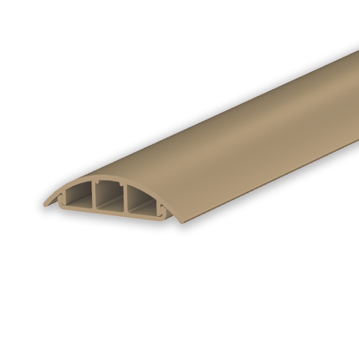 Floor cable duct 40mm 2,2m "Ideal", 012 Beige
