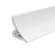 Skirting board for worktop 3,0m "Ideal", 001-0 White Glossy